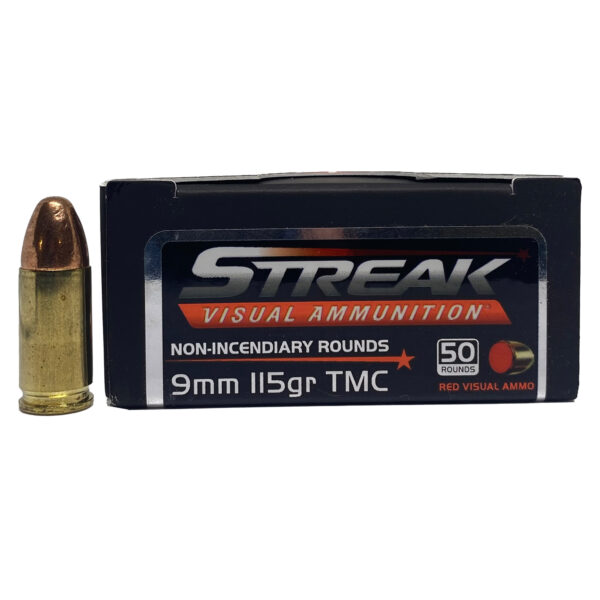 Ammo Inc Red Streak 9mm 115gr TMC- 50rds