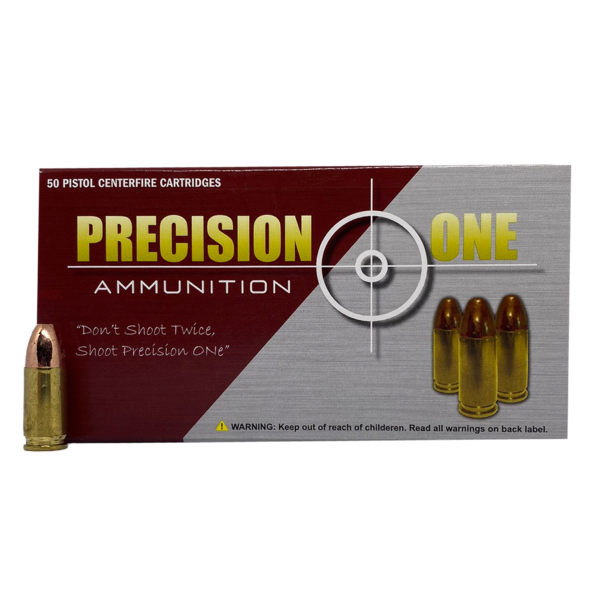 Precision One NEW 9mm 135gr Minor Power Factor 9mm- 1,400rds - Image 3