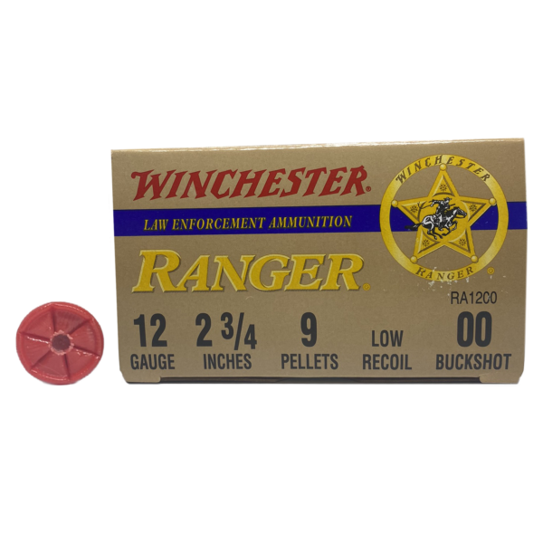 Winchester Ranger 12 Gauge 00 Buckshot 9 Pellet- 25rds - Image 3