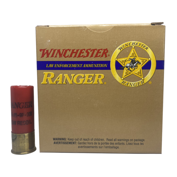 Winchester Ranger 12 Gauge 00 Buckshot 9 Pellet- 25rds - Image 4